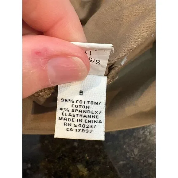 Old Navy Women's Size 8 Beige Mini Skirt with Pockets Casual Summer - Picture 8 of 12